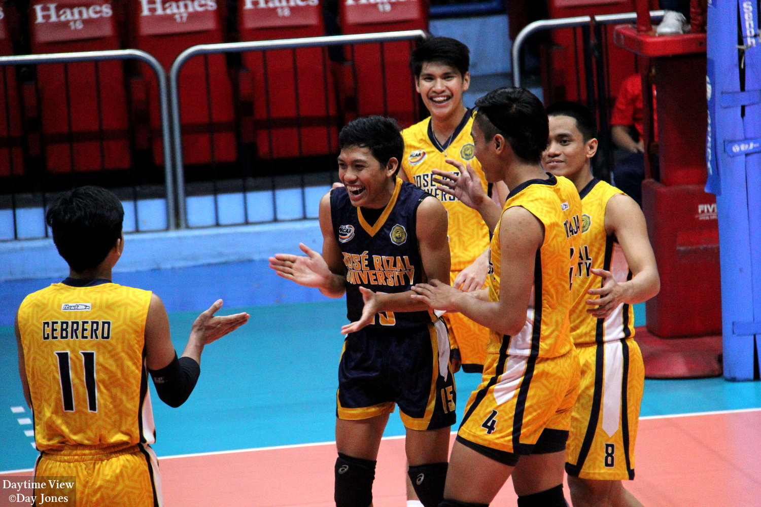 JRU Bombers Volleyball Archives - Daytime View